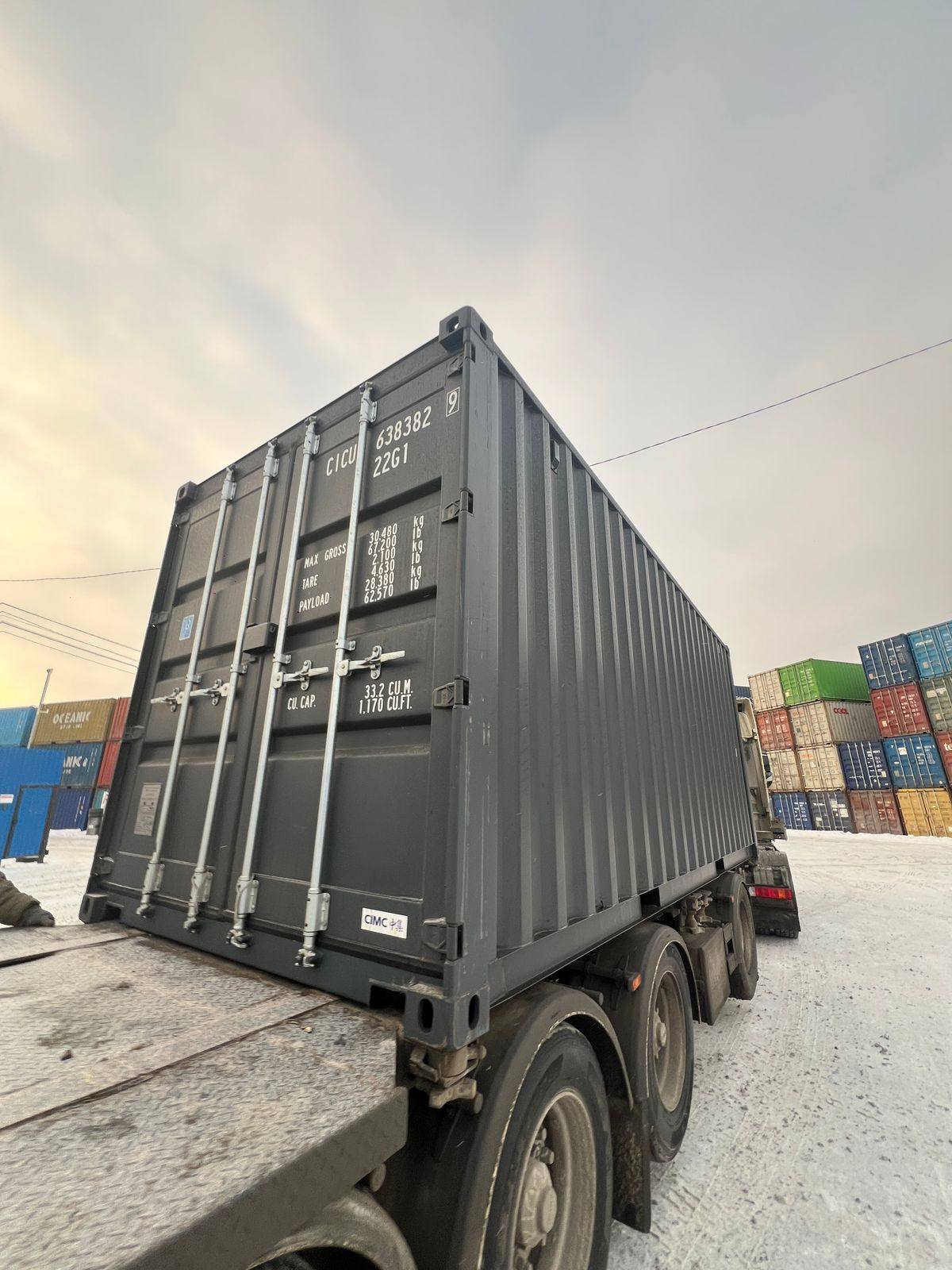 Морской контейнер CICU6383829